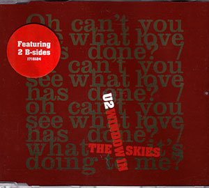 U2의 앨범 Window In The Skies [CD Single] 커버 아트 이미지