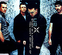 U2의 앨범 Stuck In A Moment You Can't Get Out Of (Australian Exclusive Version)[EP] 커버 아트 이미지