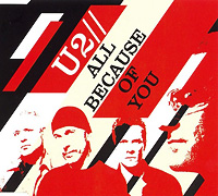 U2의 앨범 All Because Of You [Maxi] 커버 아트 이미지