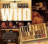 The Who의 Live At The Isle Of Wight Festival 1970 [2CD/DVD][Digipak][Boxset] 앨범 커버