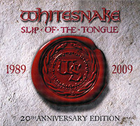 Whitesnake의 Slip Of The Tongue : 20th Anniversary [CD/DVD][Special Edition][Remaster][Digipak] 앨범 커버