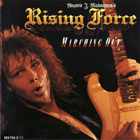 Yngwie Malmsteen (Rising Force)의 앨범 Marching Out (W. Germany Version) 커버 아트 이미지
